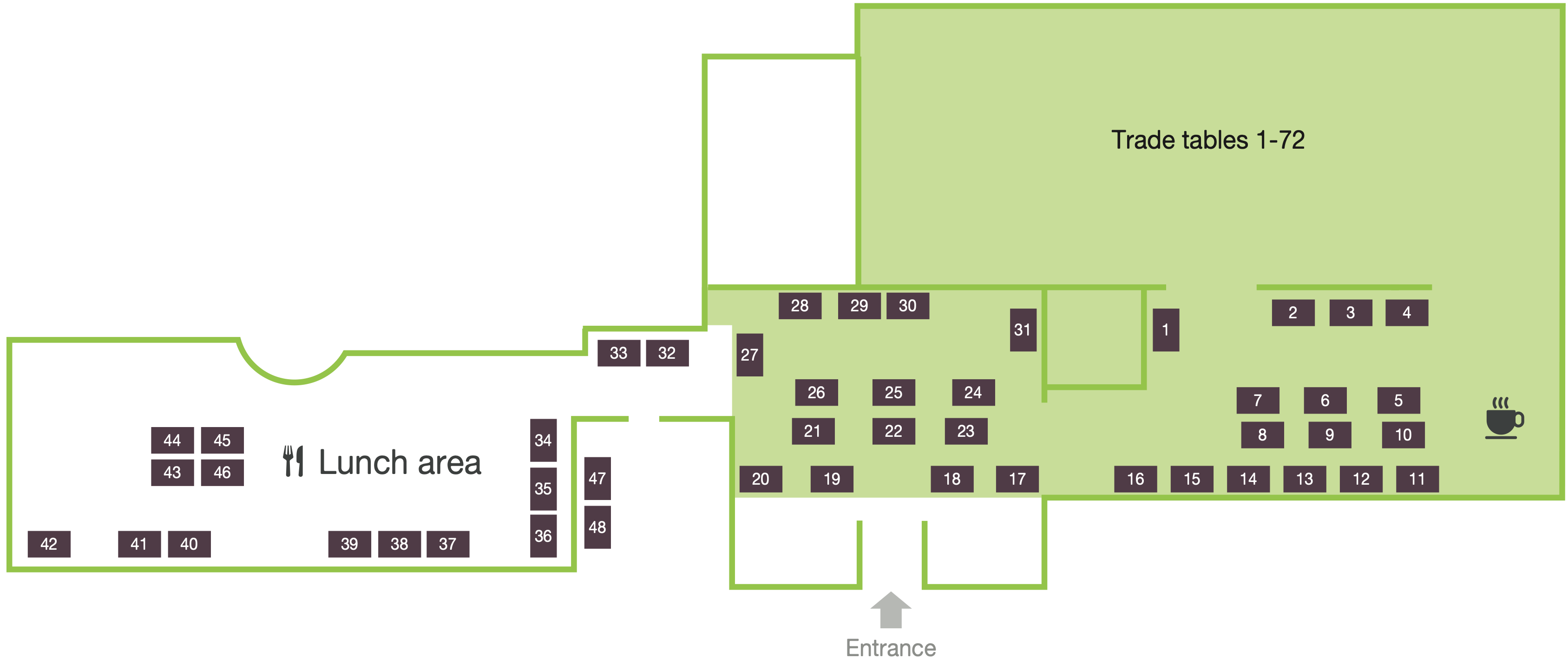 Floor Map Exhibition Hall